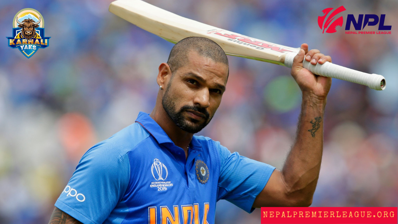 Shikhar dhawan to play NPL for karnali yak