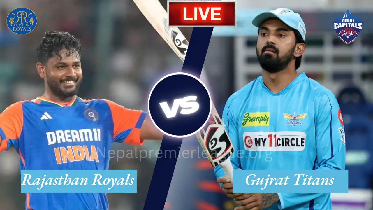 Rajasthan Royals Vs Delhi Capitals Live Match