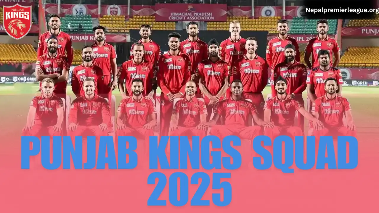 punjab kings all player name list of 2025