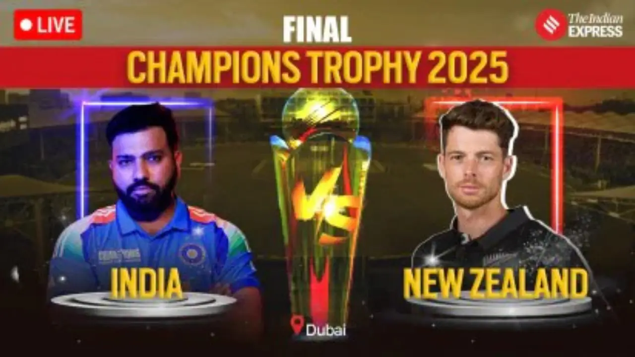 India vs New Zealand Live Match today live score